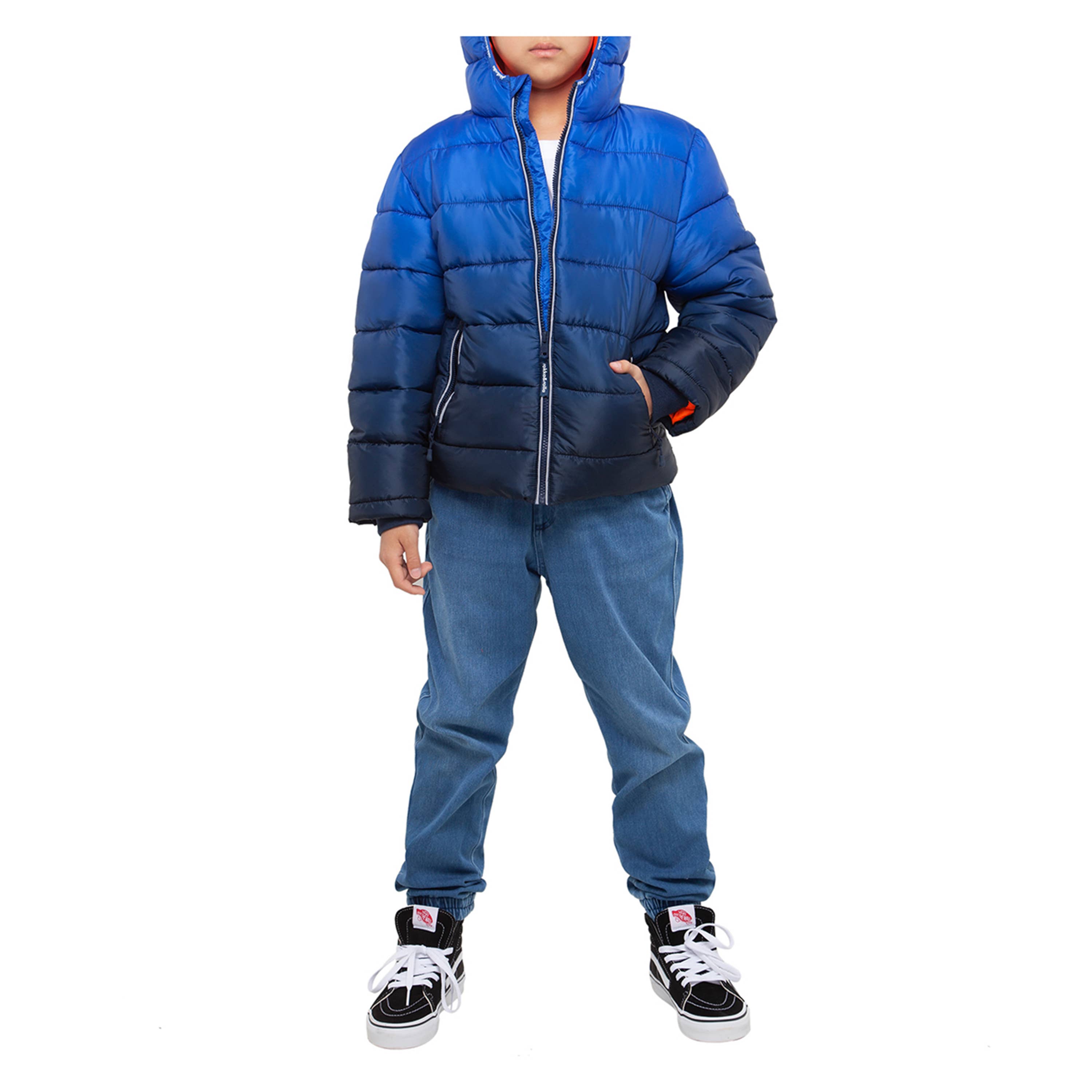 Rokka & Rolla - Wholesale Puffer Jacket - Kids - Boys' Heavy Winter Puffer Coat Bubble Jacket2