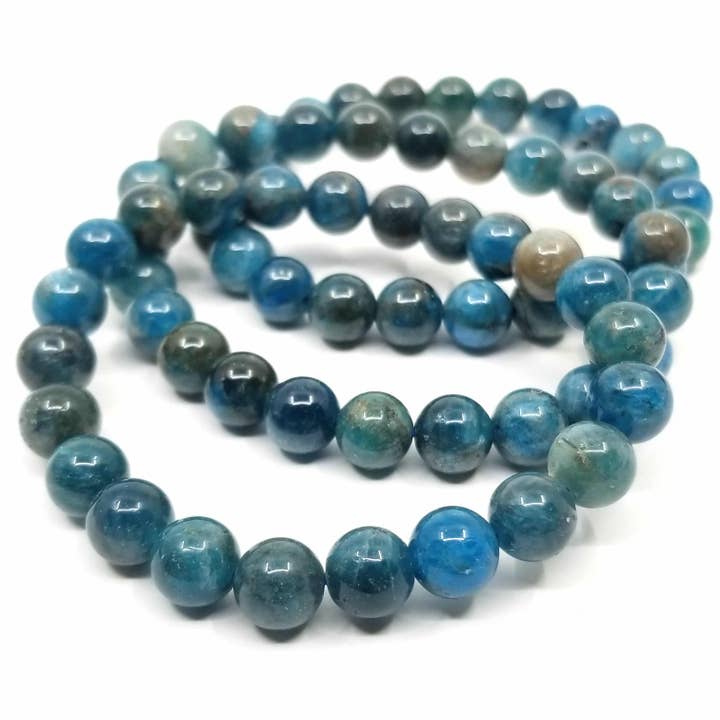 Blue Apatite Bracelet - Pack of 10 (PRE-ORDER) for wholesale by Funky Stuff