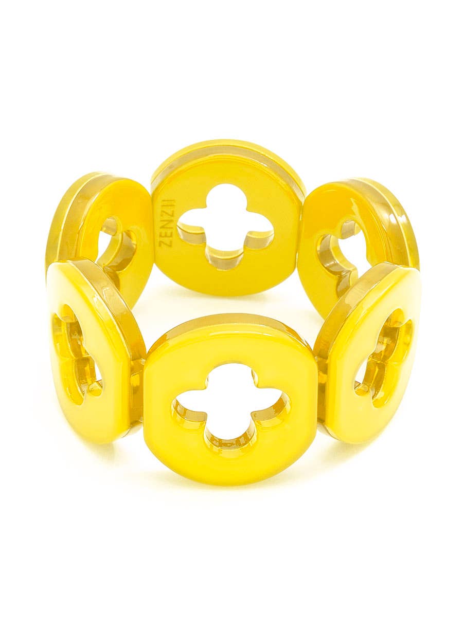 ZENZII Jewelry - Wholesale Beaded Bracelet - Resin Clover Bracelet23