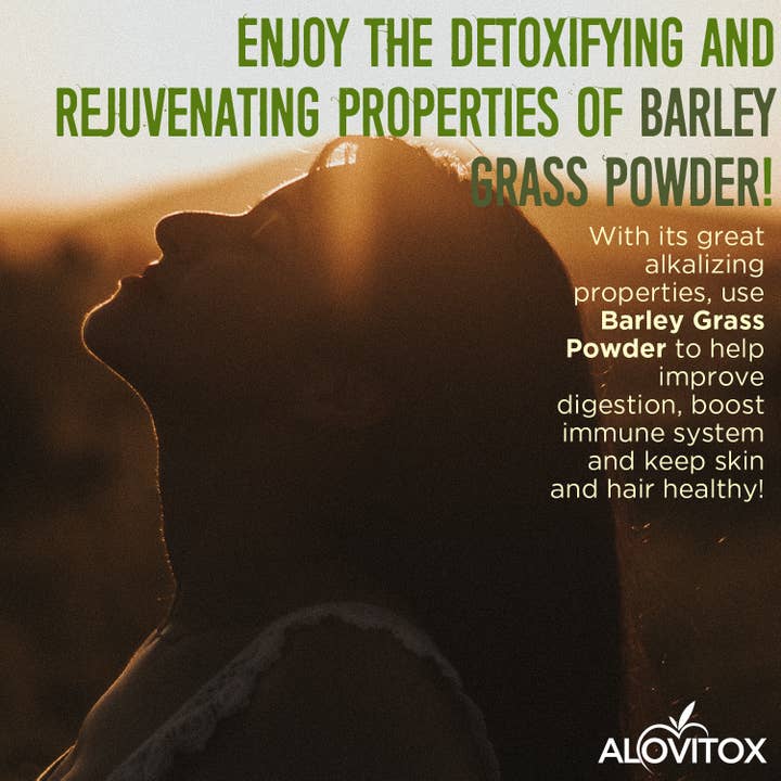 Alovitox - Vente Poudres protéinées/superaliments - Poudre d'orge certifiée biologique6