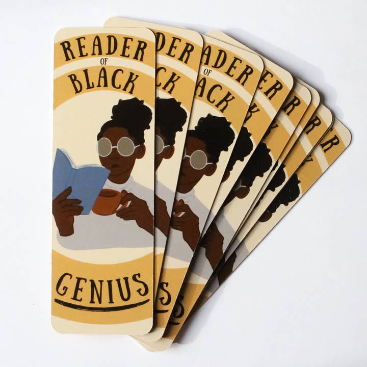 Bookmark- Reader of Black Genius for wholesale by Foreign Friends