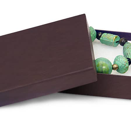 Embossed Chocolate Jewelry & Gift Boxes for wholesale by Nashville Wraps