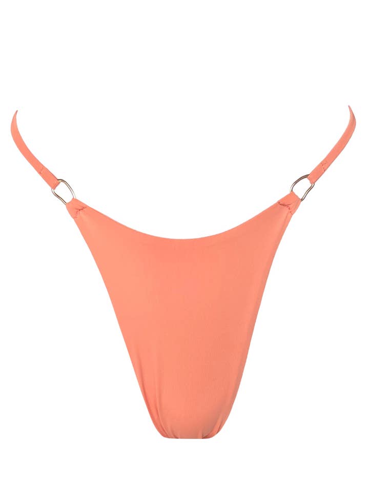 TROPEZ BOTTOM | PEACH for wholesale by SLATE SWIM