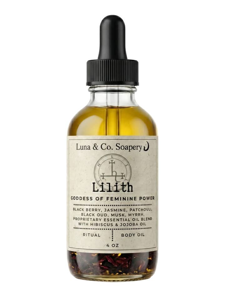 Óleo Corporal Lilith por atacado de Luna & Co. Soapery