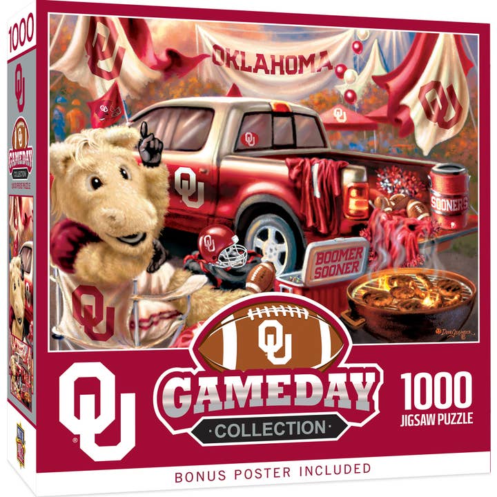 Oklahoma Sooners - Gameday 1000 Piece Puzzle for wholesale by Masterpieces Puzzles