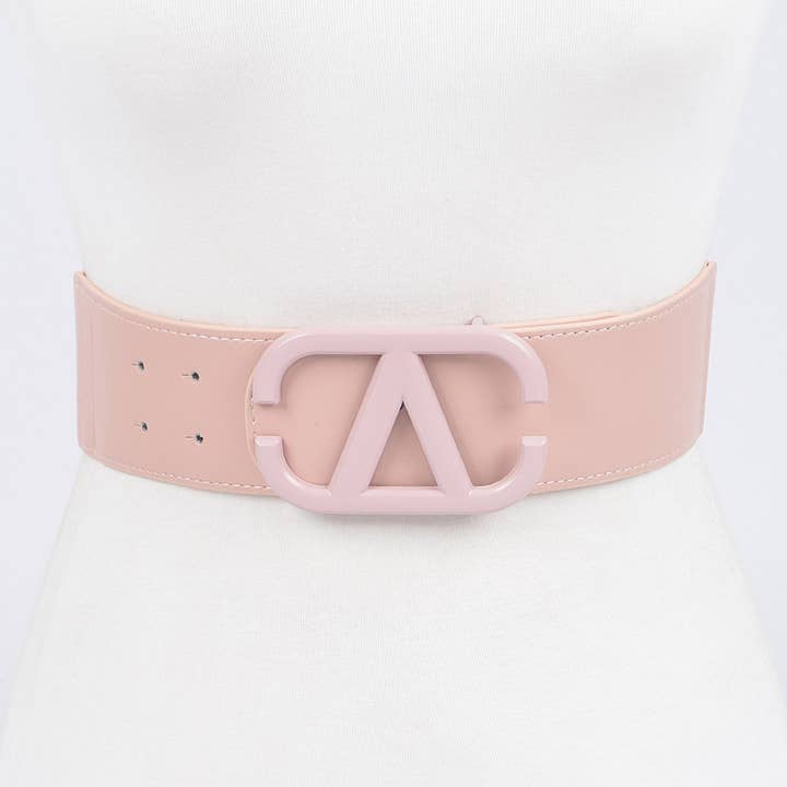 Farve metalspænde elastisk bælte for engroshandel hos 3AM BY H&D ACCESSORIES