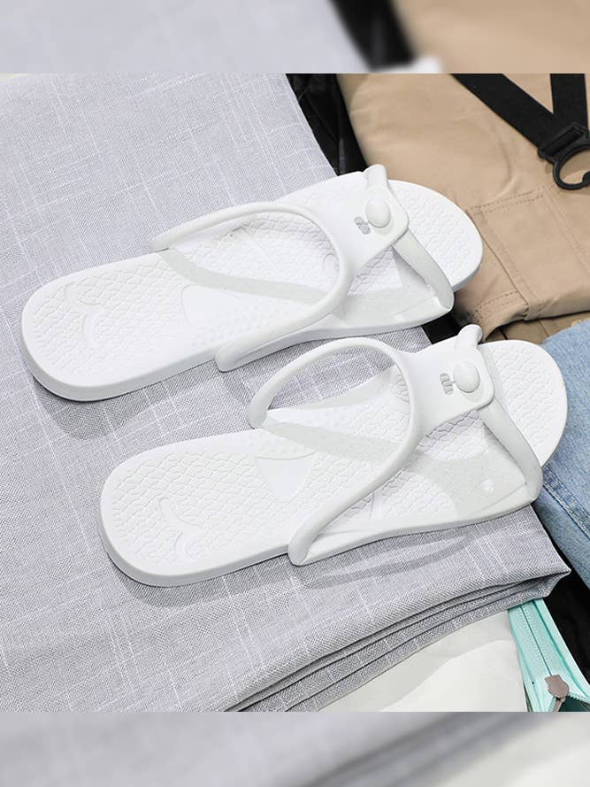 UNISHE - Wholesale Slippers – Women's - Plain EVA Light Foldable Slippers ZK14314
