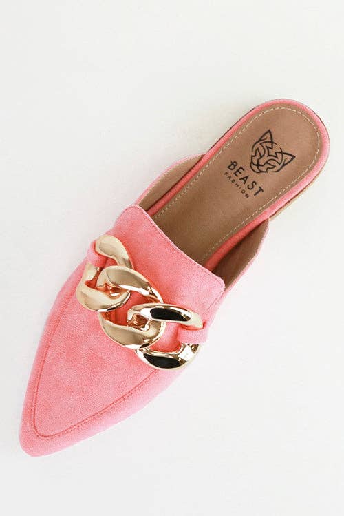 BEAST FASHION - Wholesale Mules – Women’s - GEM-36 Chain Detail Mules26
