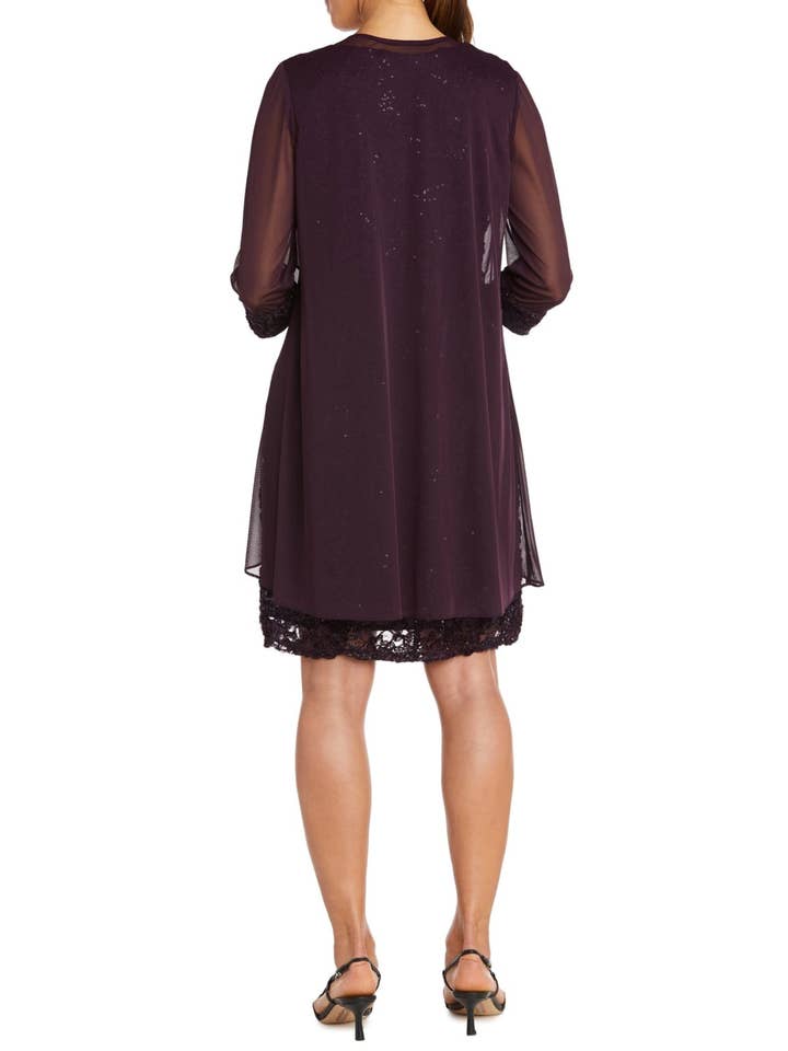 New Yorker's Apparel - Wholesale Dress - Women's - RM Richards 3/4 Sleeve 2-Pc Evening Jacket Dress