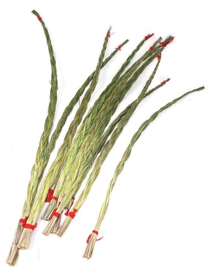 GREENROOTS USA LLC - Venta al por mayor Salvia - Trenza de Hierba Dulce 24" (Paquete de 1 Trenza)1