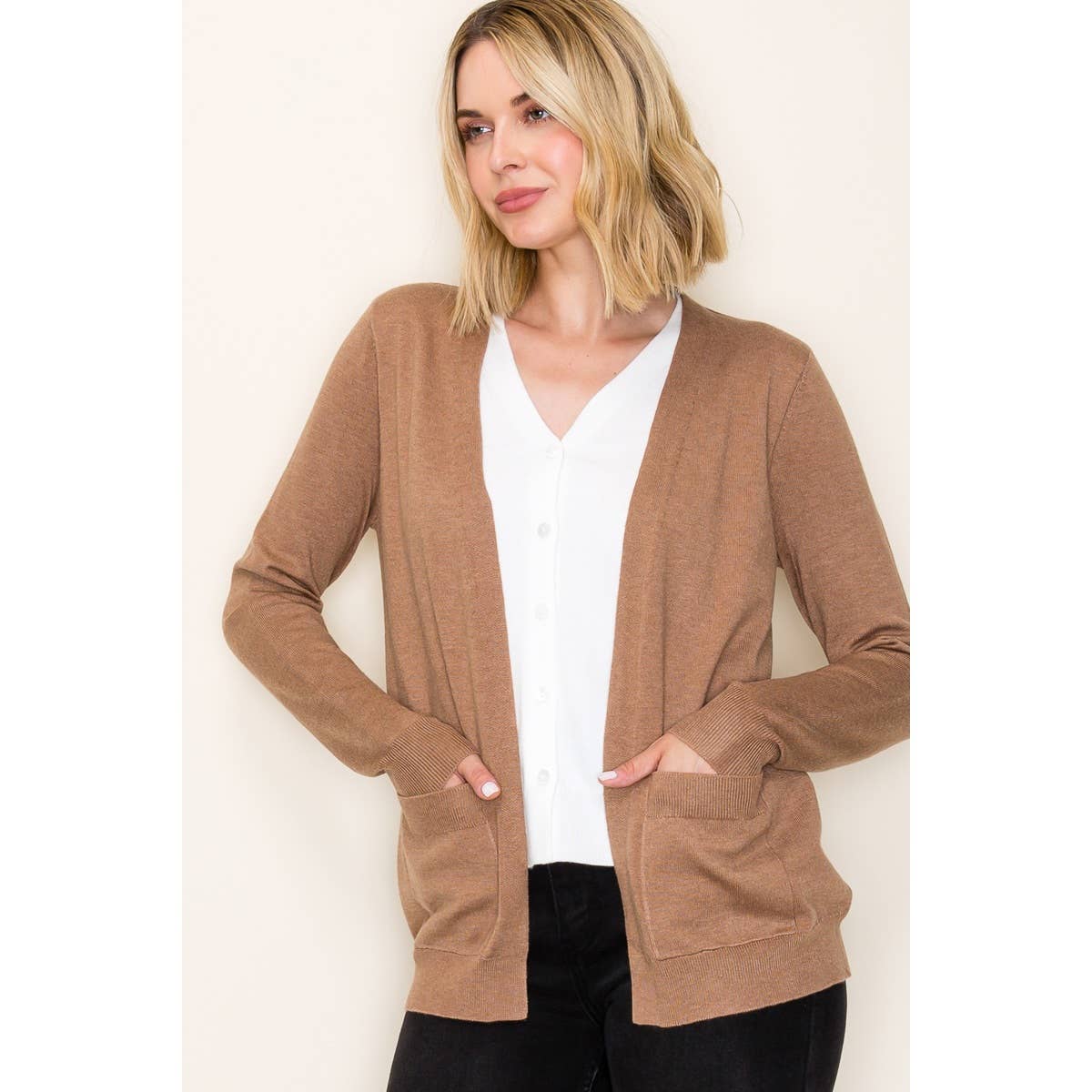 STACCATO - Vendita all'ingrosso Cardigan - Donna - CARDIGAN MAGLIONE SCOLLO A V 2FER7
