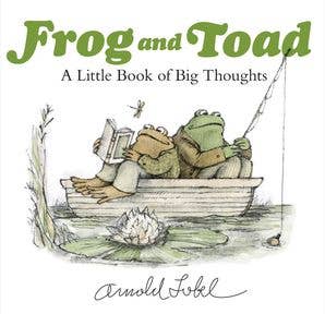 HarperCollins - Wholesale Early Reader Book (6-8) - Frog And Toad: A Little Book of Big Thoughts: Arnold Lobel