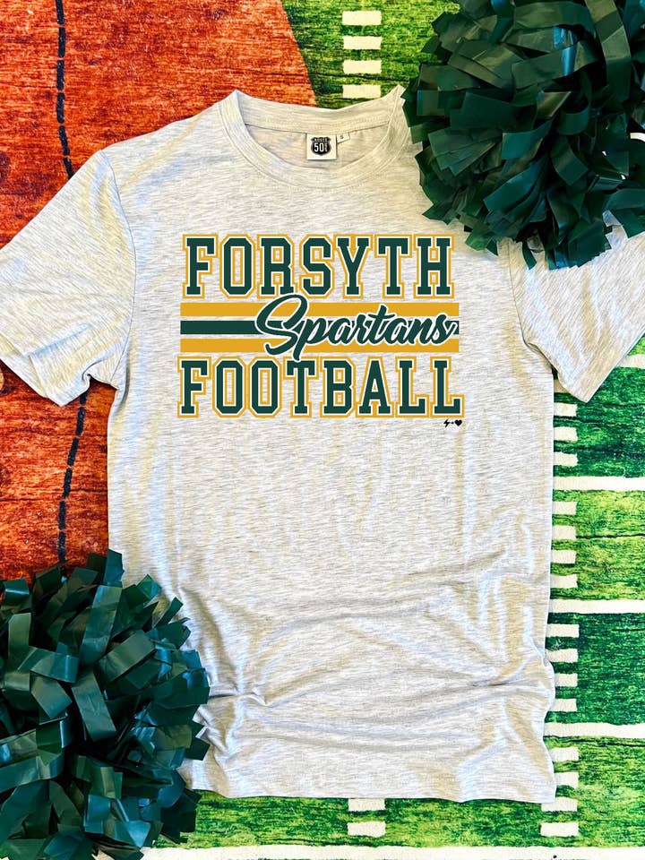 Old School Varsity Custom Spirit Tee (SPIRIT1039-SUB-TEE) for wholesale by Hustle+Heart