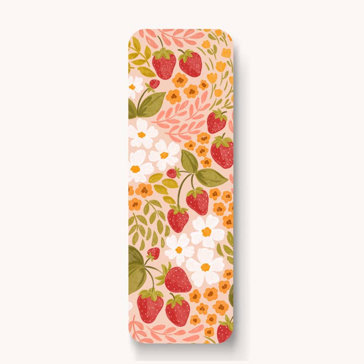 Elyse Breanne Design - Wholesale Bookmark - Strawberry Patch Bookmark