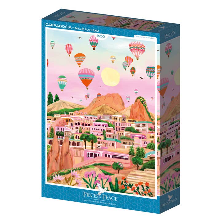 Pieces & Peace - Wholesale Puzzle - Adult - 1500 Piece Puzzle - Cappadocia