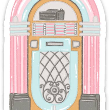 Elyse Breanne Design – wholesale Klistermärke – Juke Box klistermärke 3x2in1