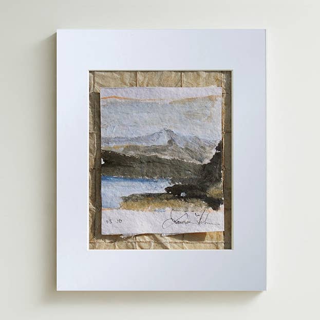 Montagne originali con passepartout V per la vendita all'ingrosso da parte di Lauren Fuhr Design Co.