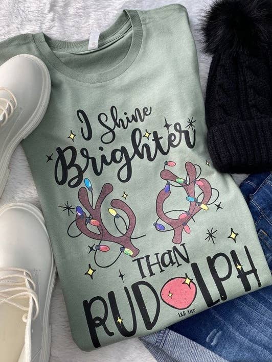 CH Brillo más que Rudolph, Santa, Sleigh para venta al por mayor de L&B Life