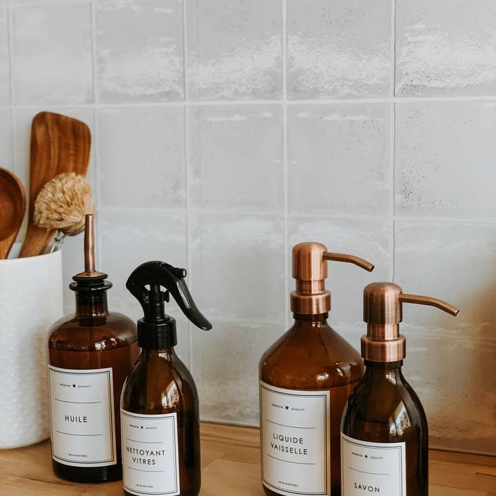 Les Flacons de l’Apothicaire - Wholesale Soap Dispenser - Soap - Amber bottle3