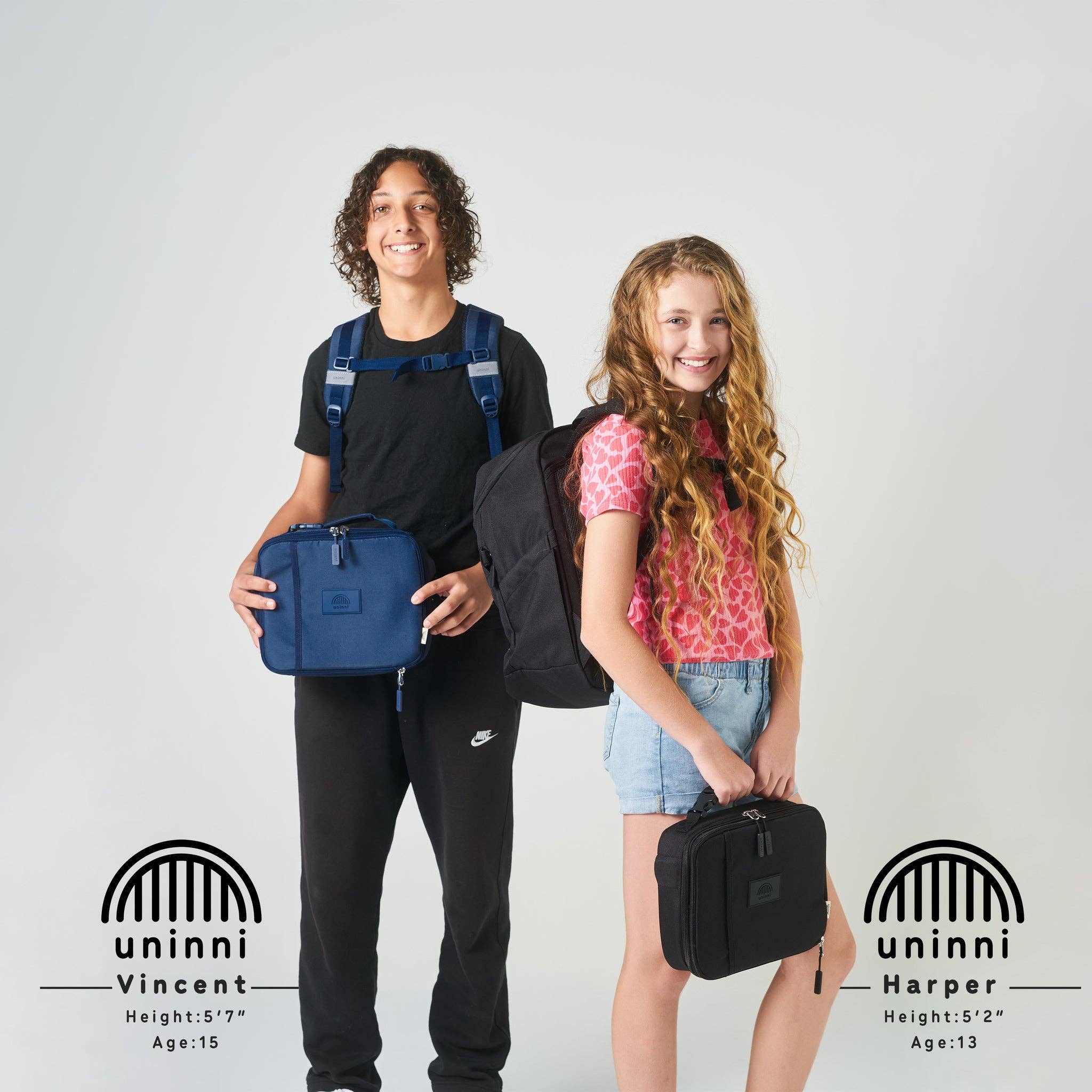 Ellis Lunch Bag - Navy for wholesale on Faire7