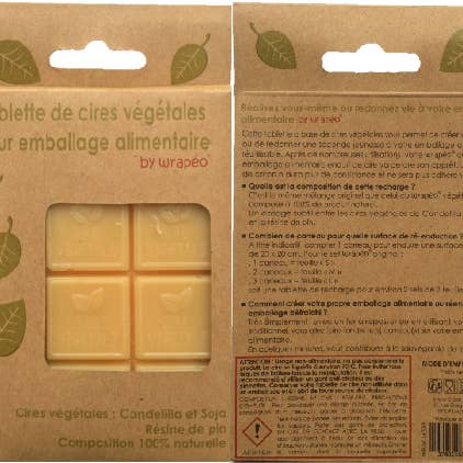 wrapéo - Wholesale Food Storage Wrap/Bag - Universal Vegetable Wax Tablet by wrapéo - wra0143331