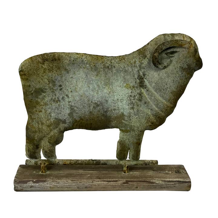 Blue Ocean Traders - Wholesale Decorative Tabletop Object - Sheep Weathervane
