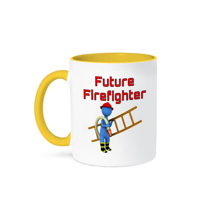 3dRose - Wholesale Coffee Mug - 3dRose, A little Future Firefighter for any kid who dreams of being a fireman., Mug