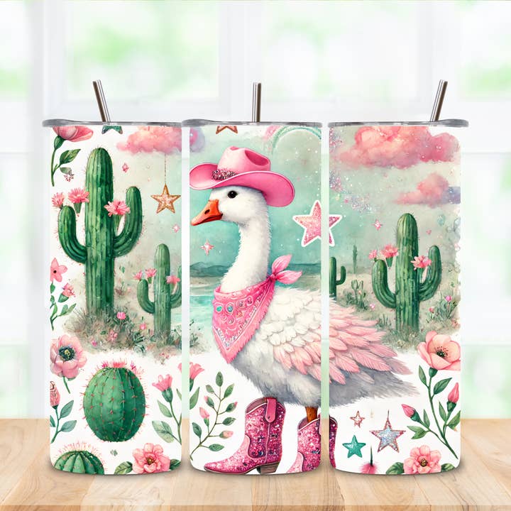 Bicchiere termico Western Goose da 20 oz per la vendita all'ingrosso da parte di Rockin K and Double J