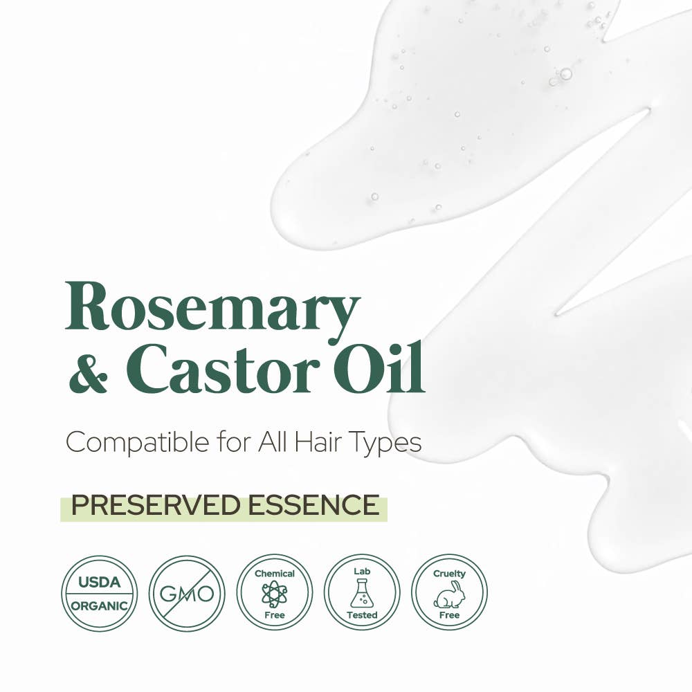 Plant of Life - Wholesale Hair Oil - Rosemary & Castor Oil | Hair Strengthen Nourish & Treatment 5