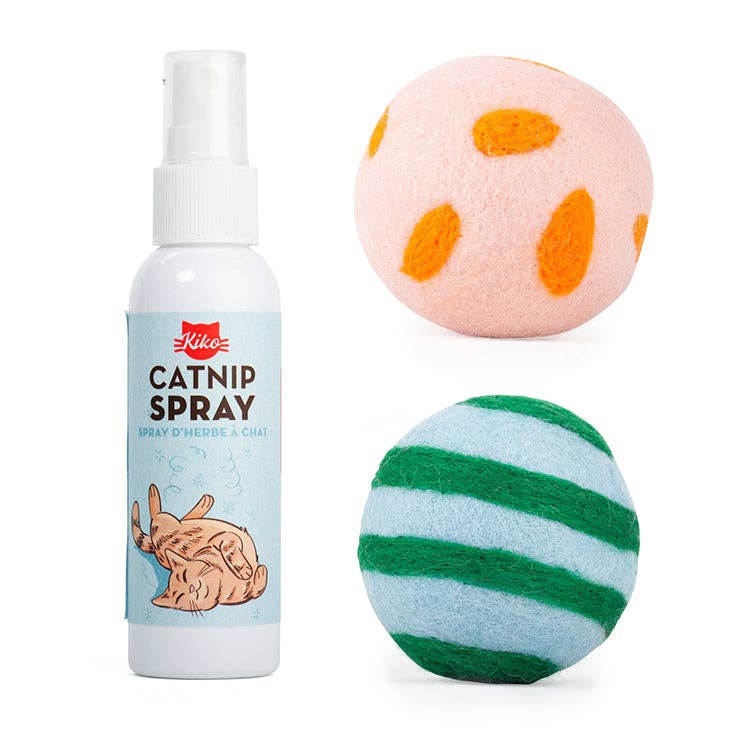 Kikkerland Design Inc - Wholesale Pet Toy - Cat - Kiko Spray & Play1