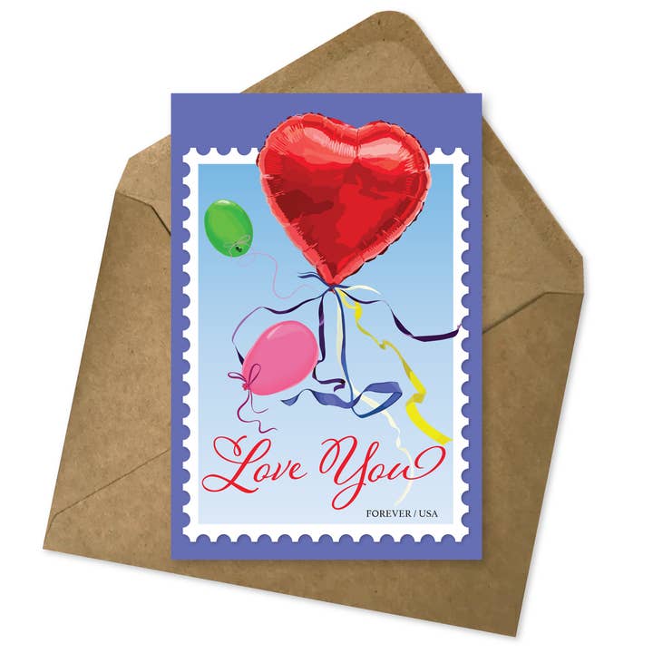 Enclosure Card | Love Heart Gift Tag for wholesale by The Red Barn Press