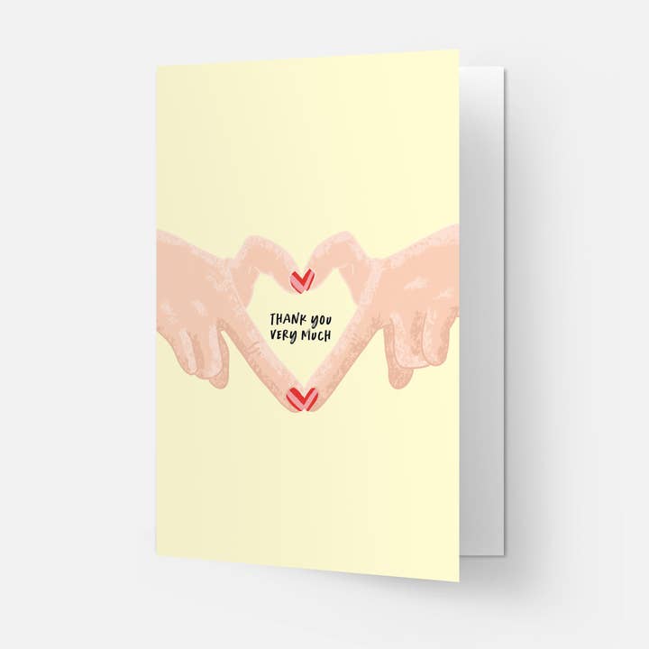 Kaart Blanche - Wholesale Thank You Card - Gen Z Thank you greeting card1