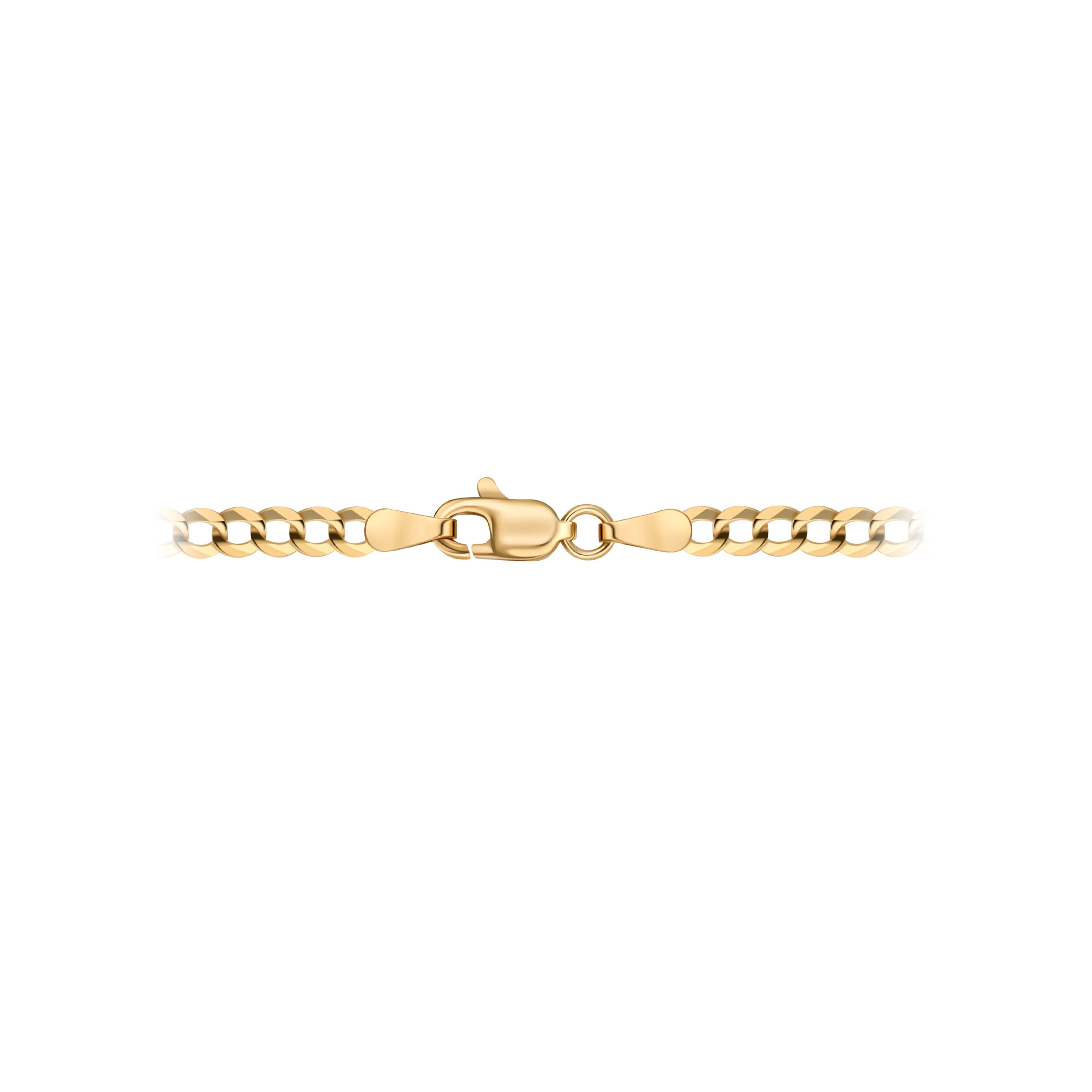 Gold 18K Solid Curb Link Chain for wholesale on Faire2