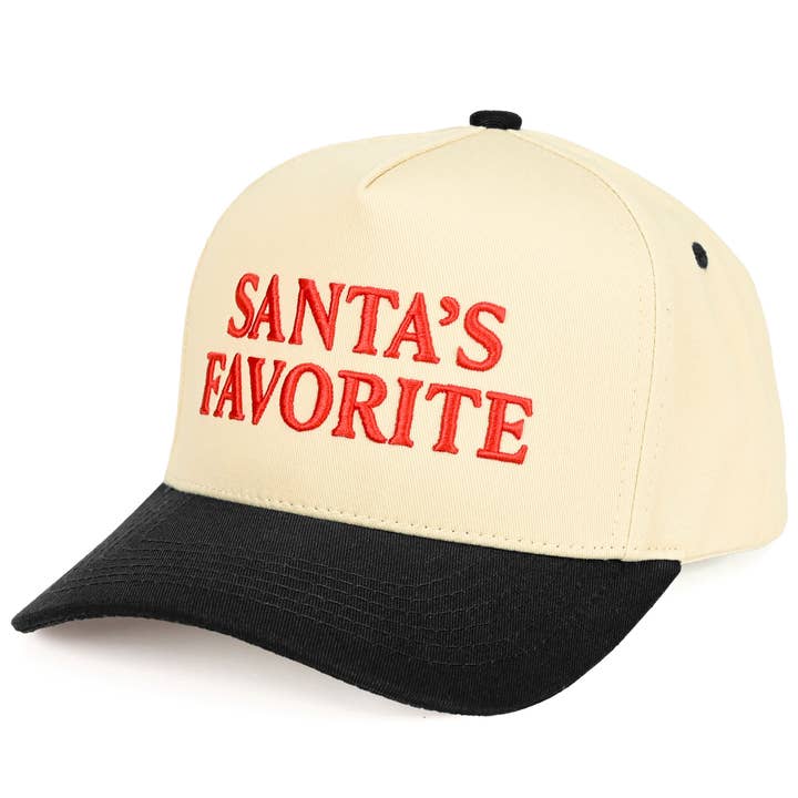 Hana - Wholesale Trucker hat – Women’s - C.C SANTAS FAVORITE Letter Embroidered Trucker Cap1