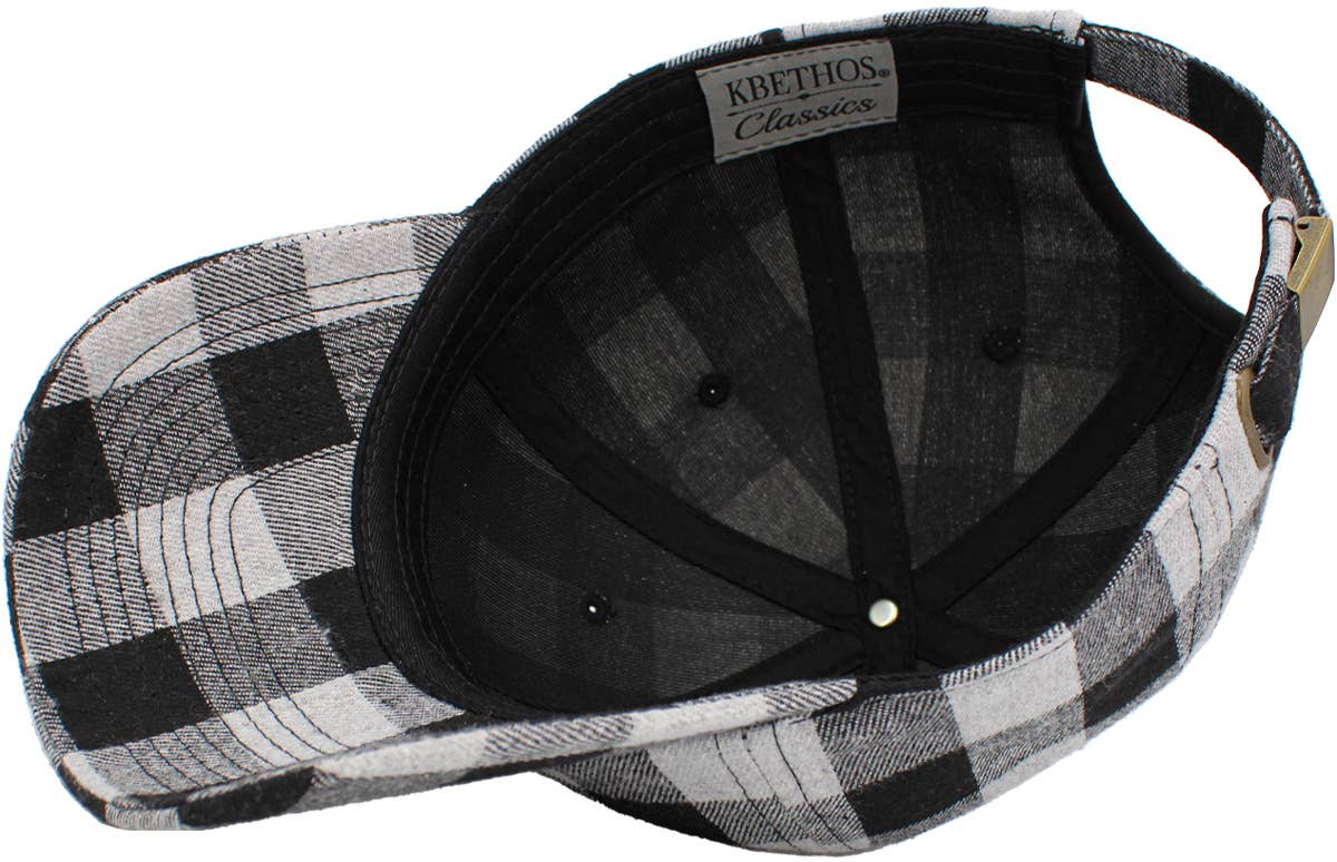 KBETHOS - Vente Casquette de baseball – unisexe - Casquette de baseball à carreaux KBETHOS6