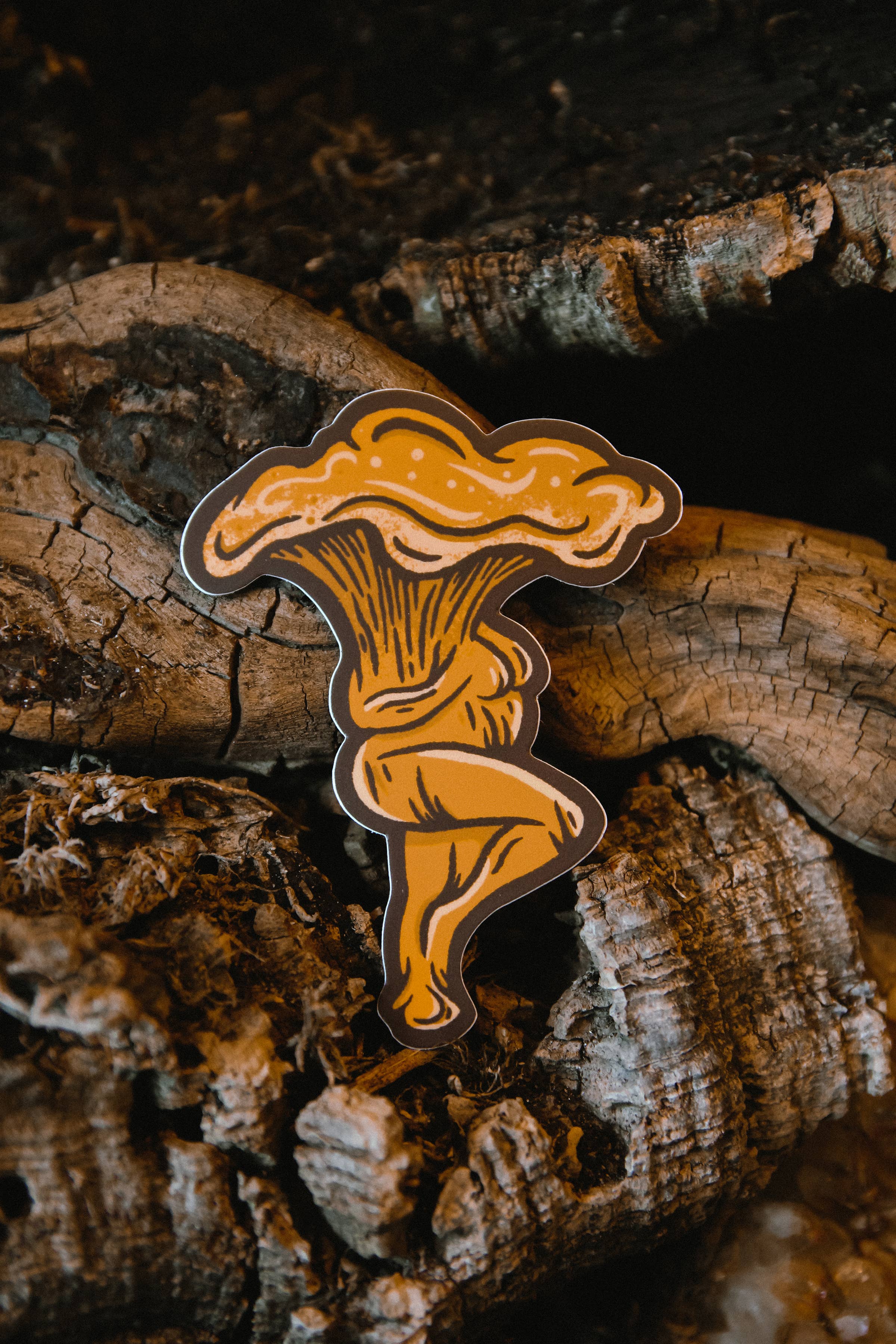 Issa Designs - Wholesale Sticker - Madame Chanterelle Sticker1