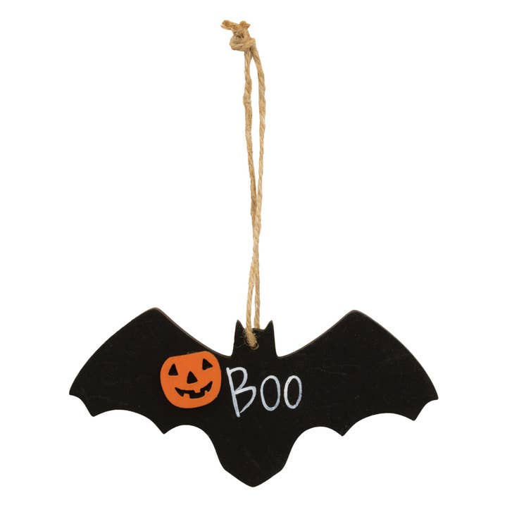 The Hearthside Collection - Wholesale Ornament - Jack O Lantern Boo Bat Ornament