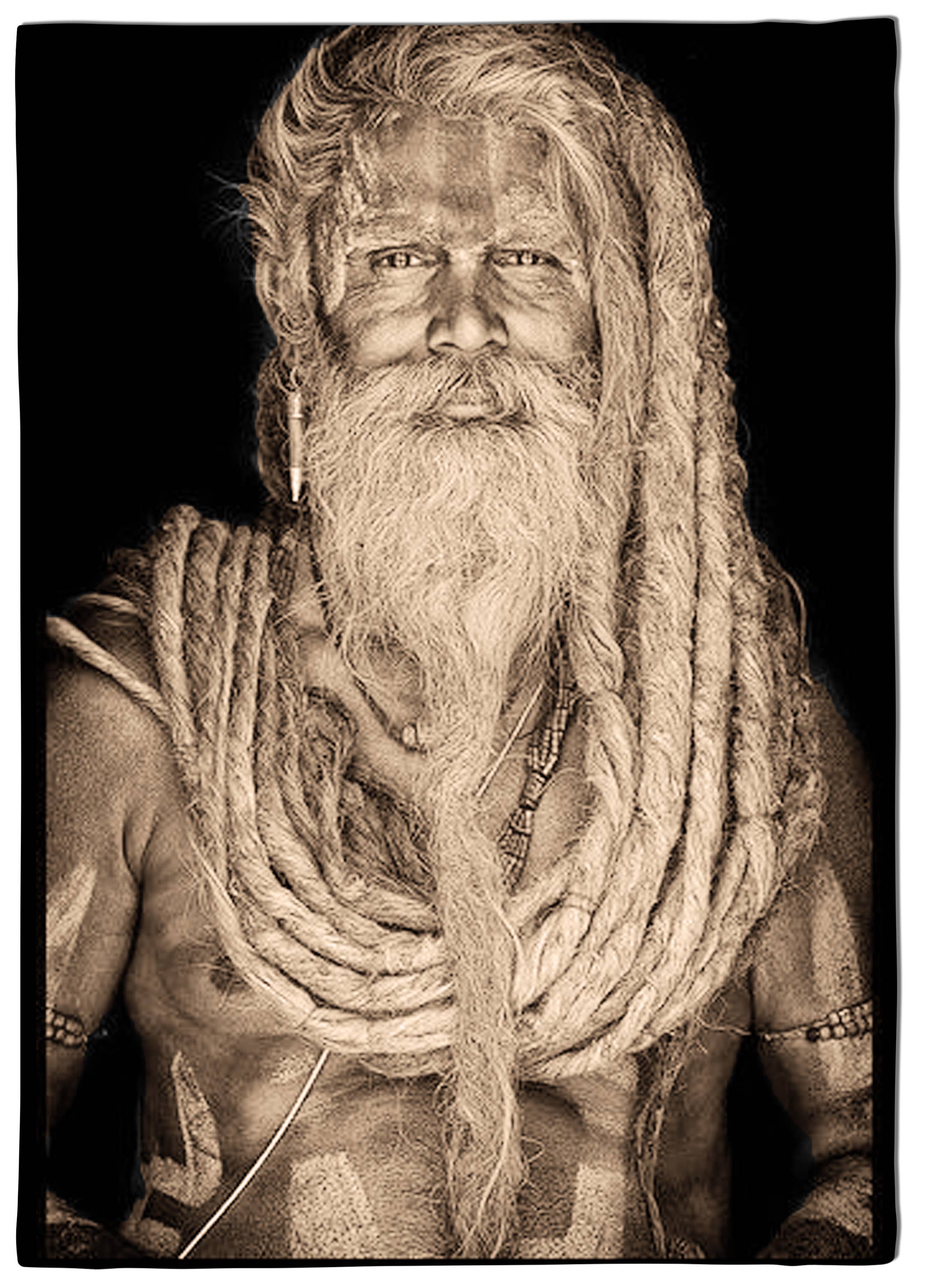 FS Home Collections - Wholesale Tapestry/Textile - Gangadas Baba by Mario Gerth | Wallhanging | Ethnic0