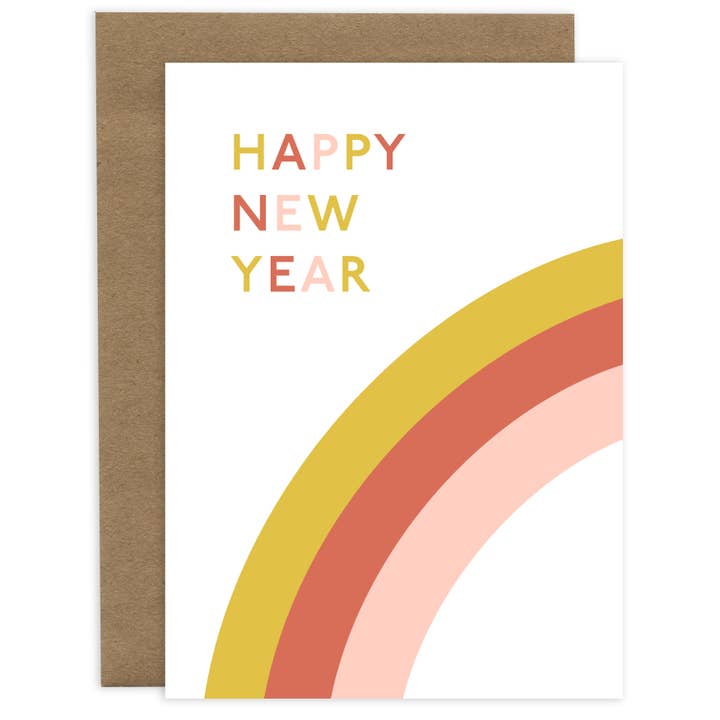 Nytår Rainbow Card for engroshandel hos Laura Supnik