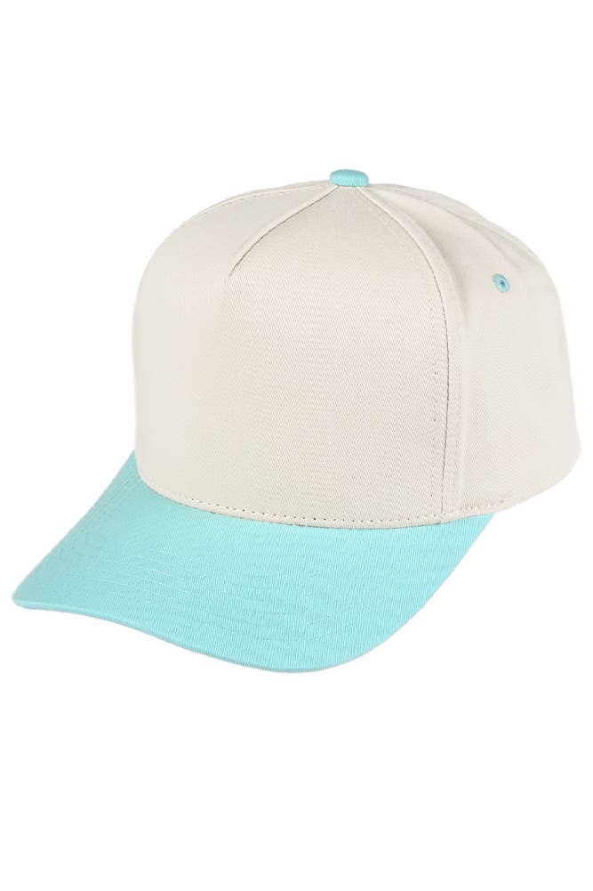 Hana - Wholesale Baseball Cap - Women's - C.C Two Tone Canvas Trucker Hat Baseball Cap36