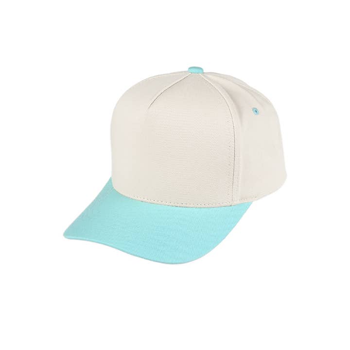Hana - Wholesale Baseball Cap - Women's - C.C Two Tone Canvas Trucker Hat Baseball Cap36