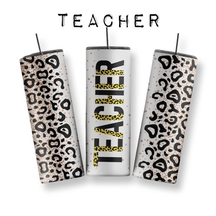 Bicchiere Teacher da 20 oz per la vendita all'ingrosso da parte di Aura Simply Creates