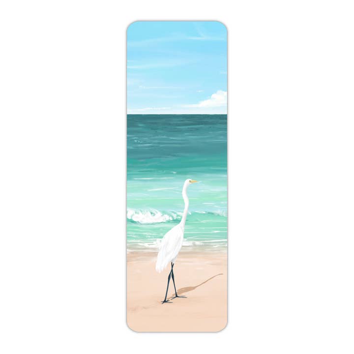 Great Egret Bookmark, Wildlife Bookmark, Bird Bookmark for wholesale by 25 Sweetpeas