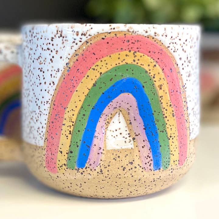 Canecas de arco-íris/iluminação/nuvem por atacado de Rad & Sad Art