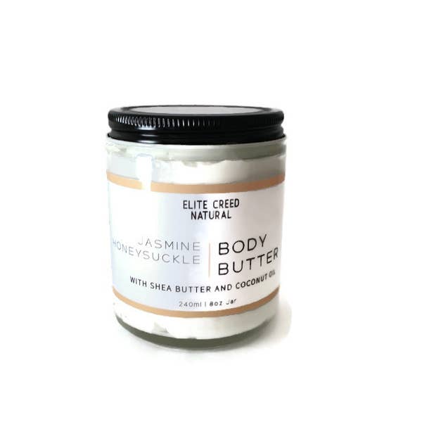 Elite Creed Natural LLC - Wholesale Body Balm/Butter - Jasmine Honeysuckle Whipped Body Butter
