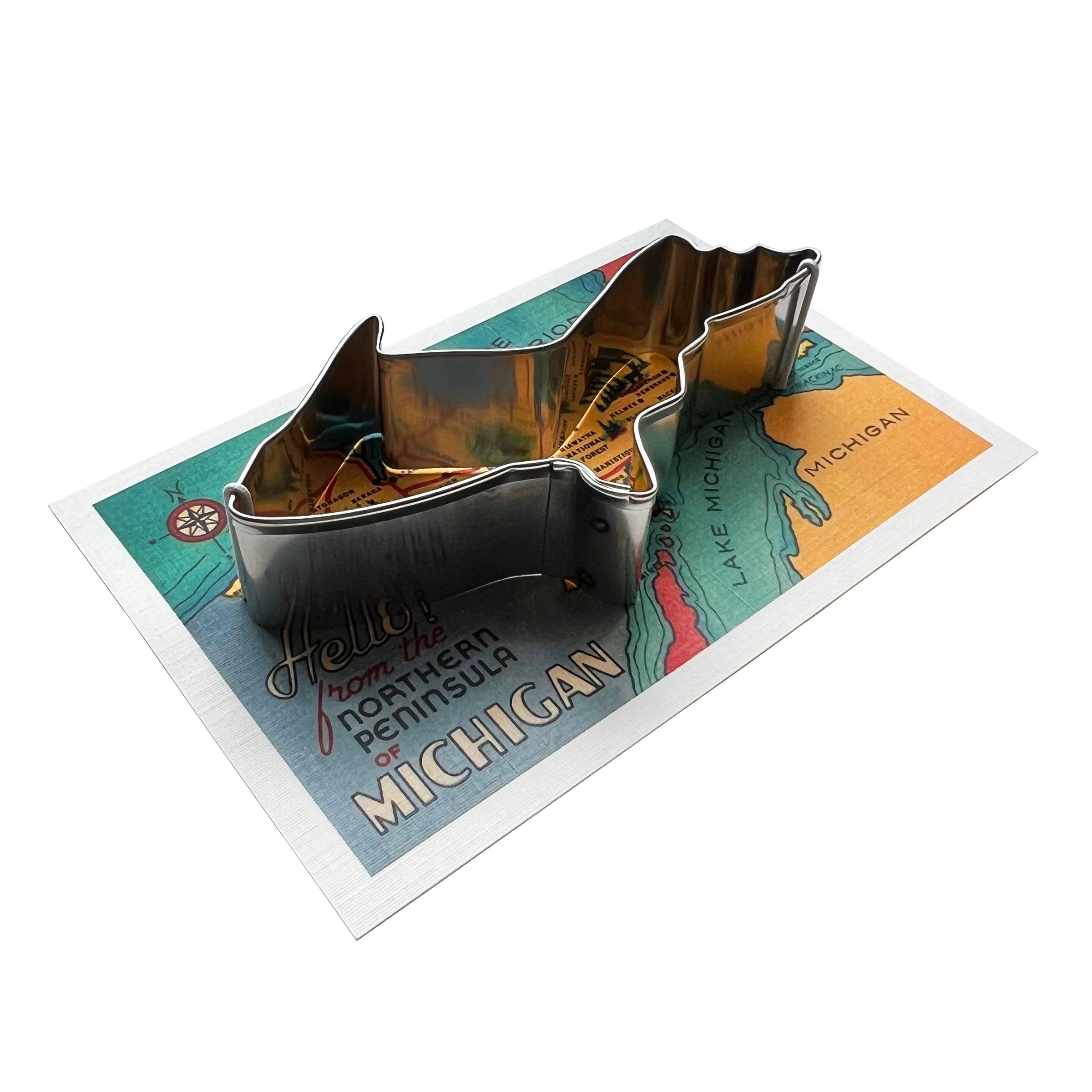 City Bird - Wholesale Cookie Cutter - Michigan Upper Peninsula Cookie Cutter