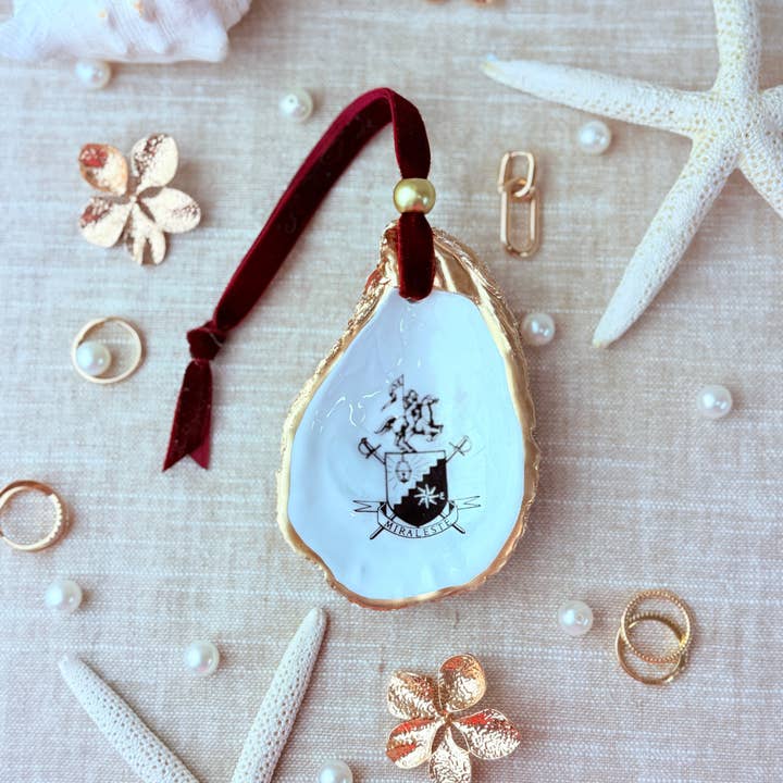 Coast & Canyon Shop - Wholesale Ornament - Miraleste High School Oyster Ornament
