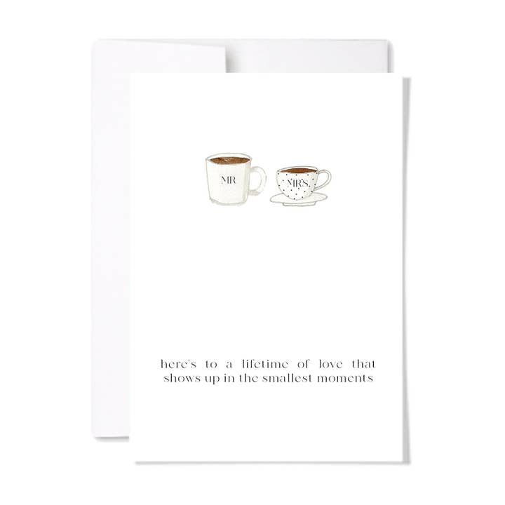 Sr+Sra Encontro de Café por atacado de paperscript