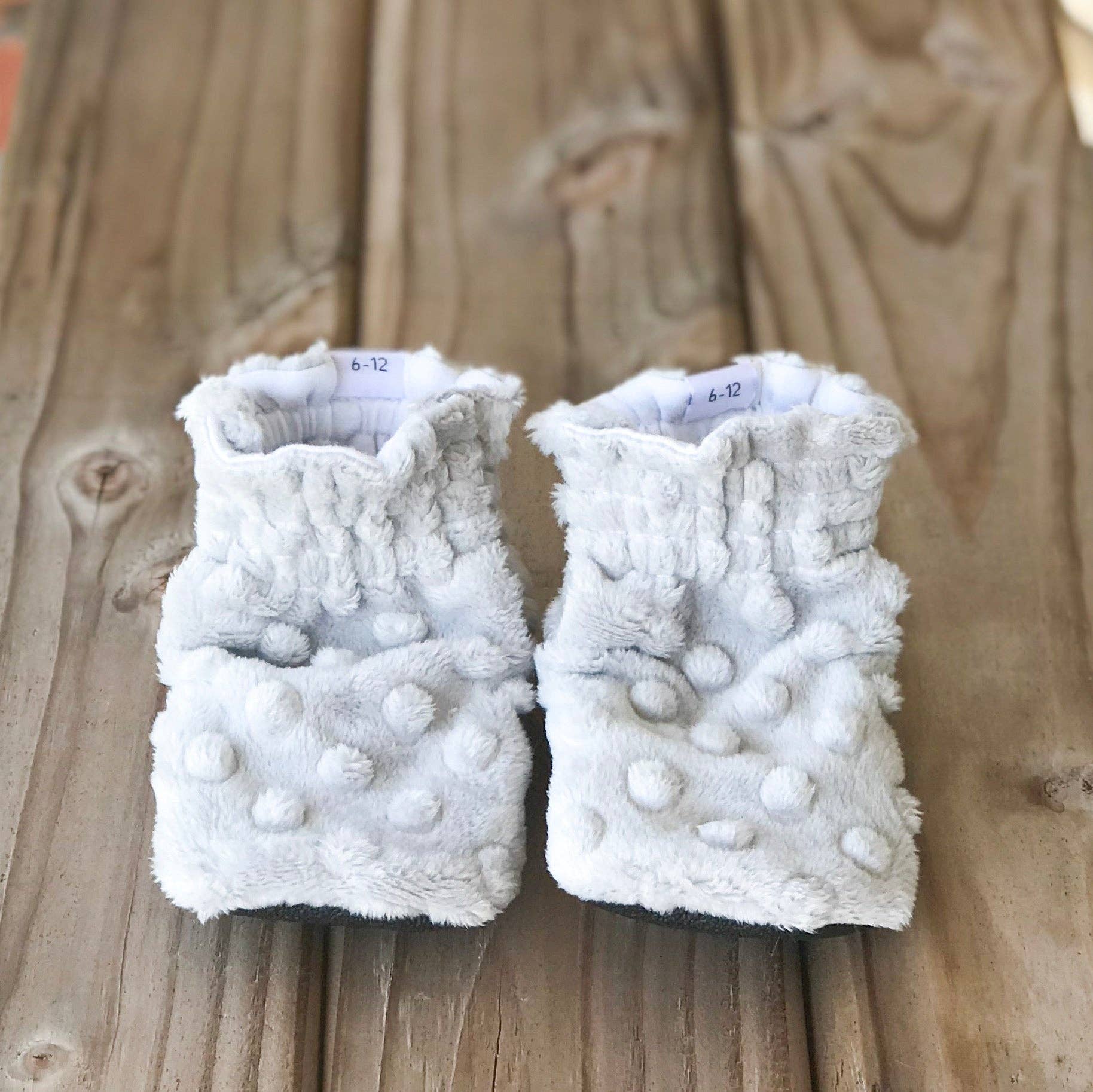 Kalin Marie - Wholesale Booties - Baby - Classic Style Booties 0-6 Months - 4.5" Sole Ready to Ship8