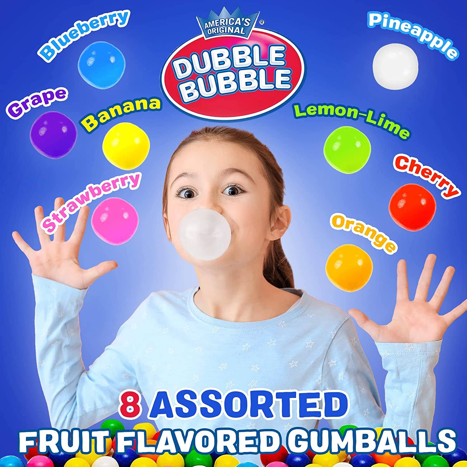 playO - Wholesale Chewing Gum - Gumballs Refill for Gumball Machine 5 Ounce Candies6